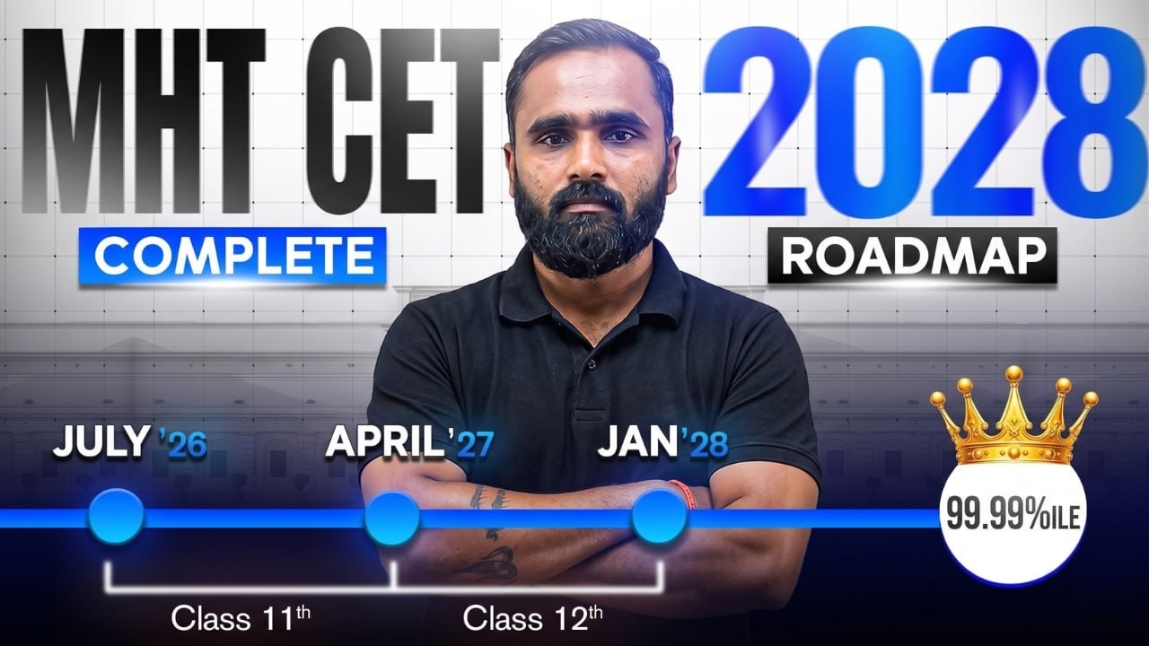11th STUDENTS CET COMPLETE PREPARATION ऐसे करे !! | MHTCET 2028 | Pradeep Giri Sir