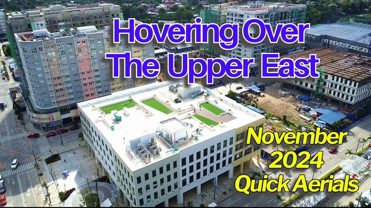 Hovering Around MEGAWORLD's THE UPPER EAST On A Windy Day of November 2024 | Bacolod Projects Update