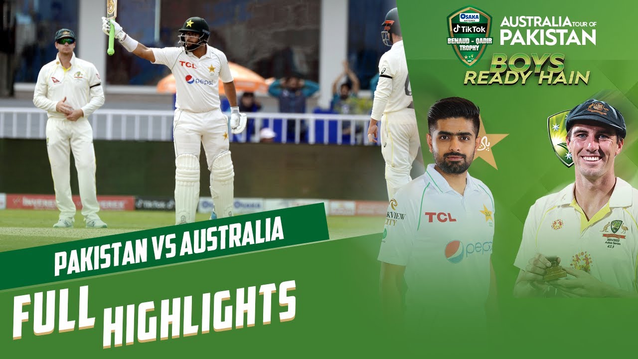 Full Highlights | Pakistan vs Australia | 1st Test Day 5 | PCB | MM1T