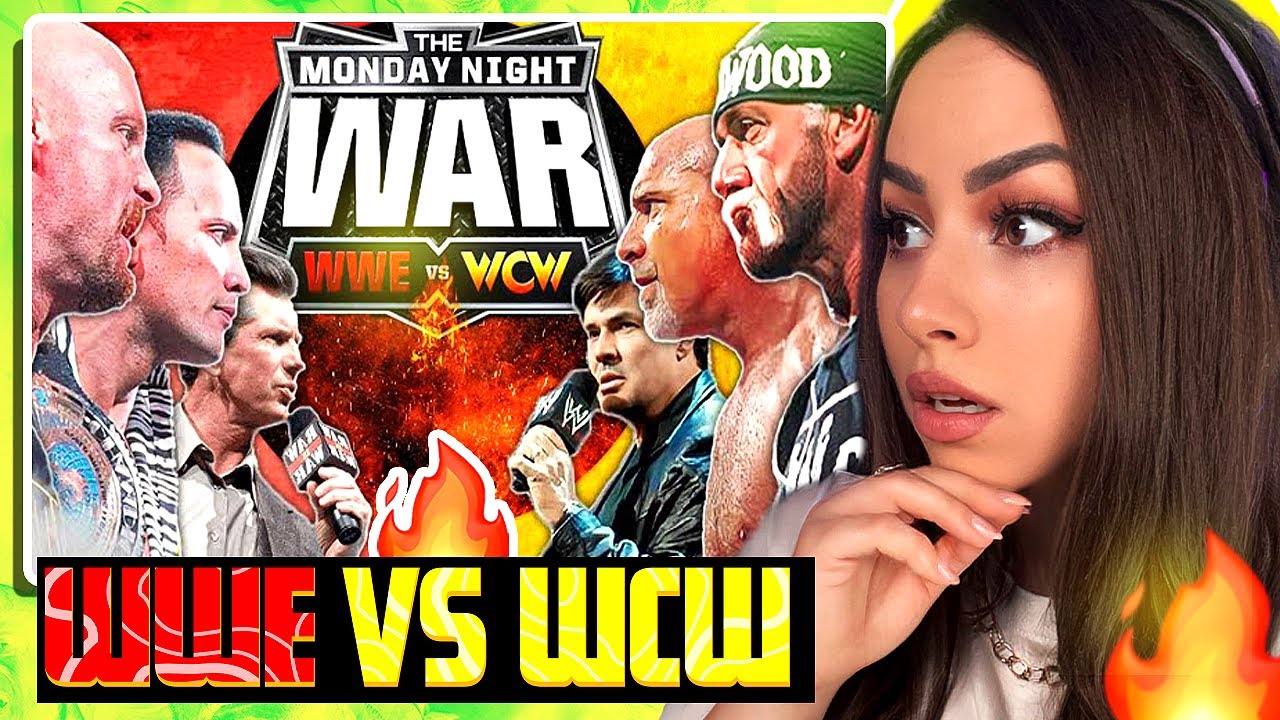 Девушка смотрит WWE — WWE против WCW — точный момент, когда WCW умер, а WWE победили