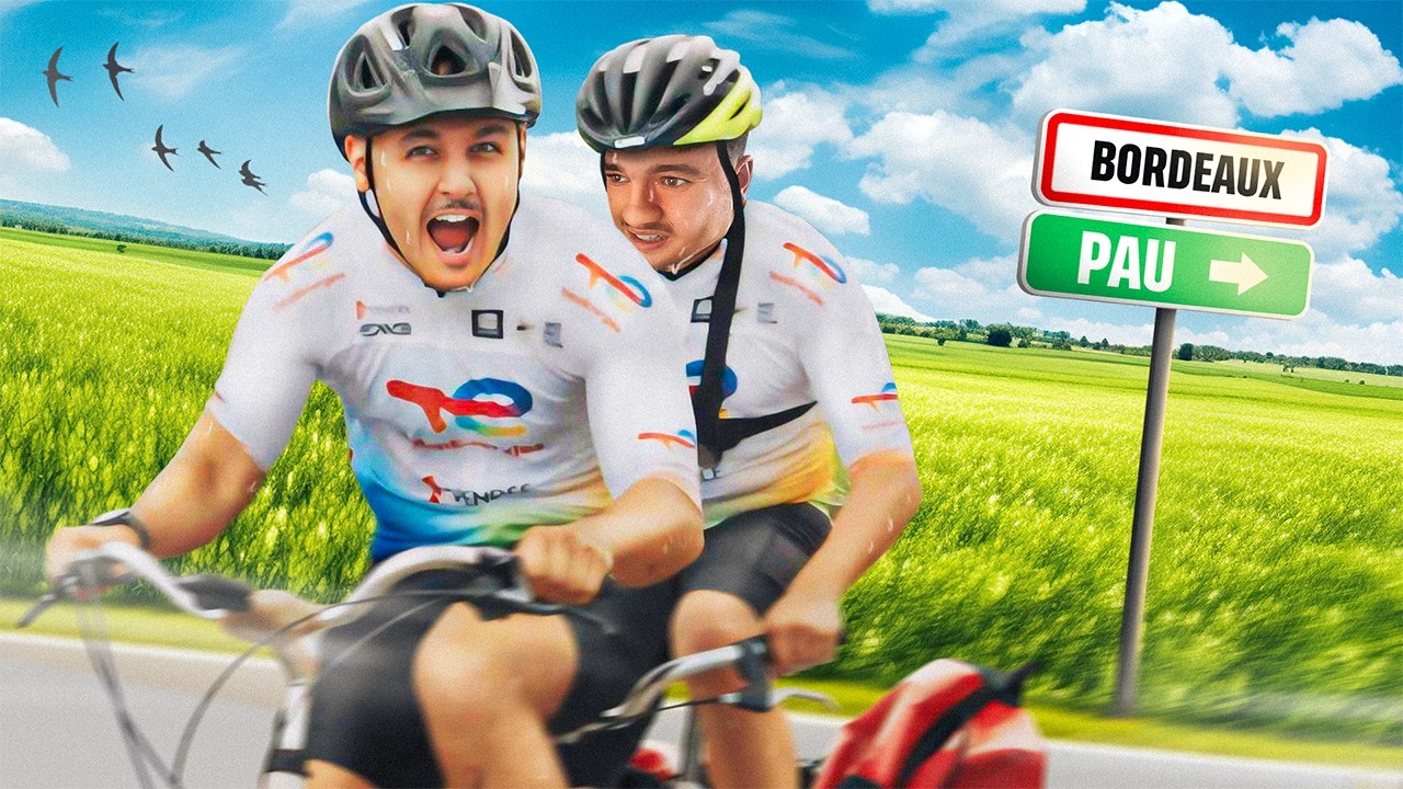 250KM AVEC LE PIRE TANDEM (mon oncle beauf nous sauve)