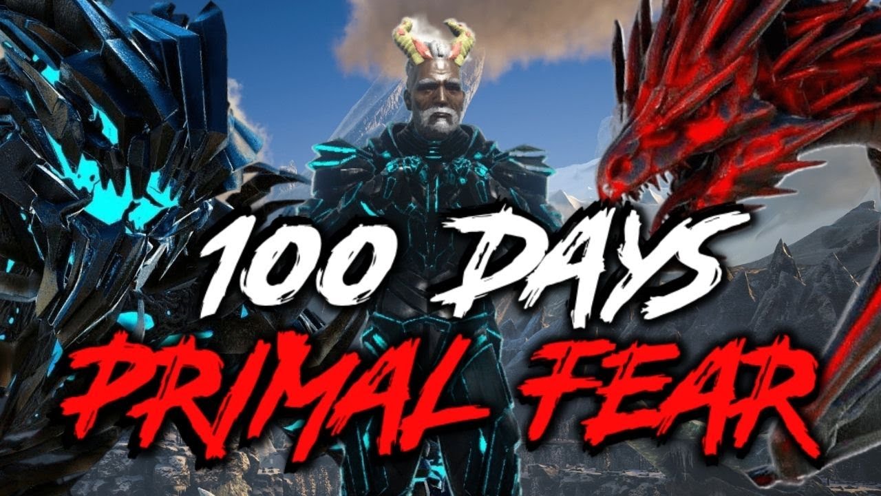 Мне потребовалось 100 ДНЕЙ, чтобы пройти ARK PRIMAL FEAR!