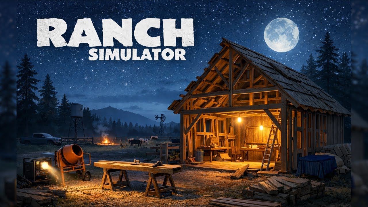Ranch Simulator Live | Construction Day | 
