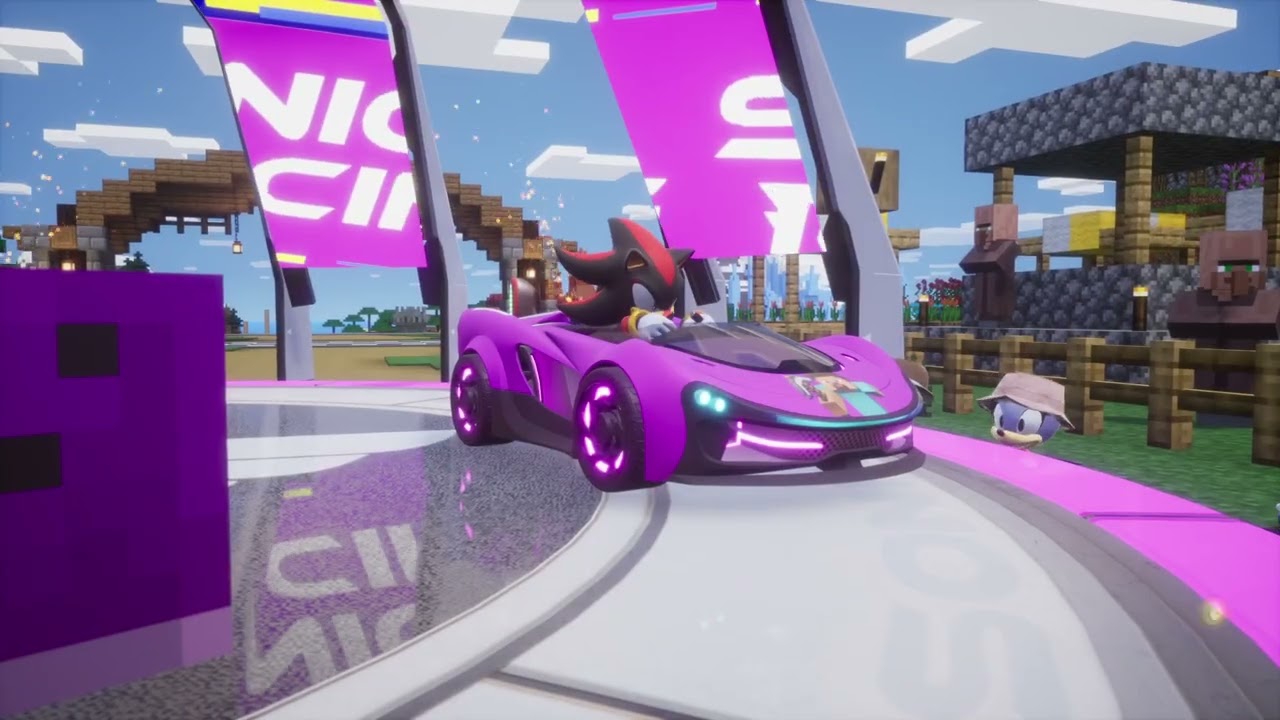Sonic Racing: CrossWorlds - Minecraft Festival Races #1