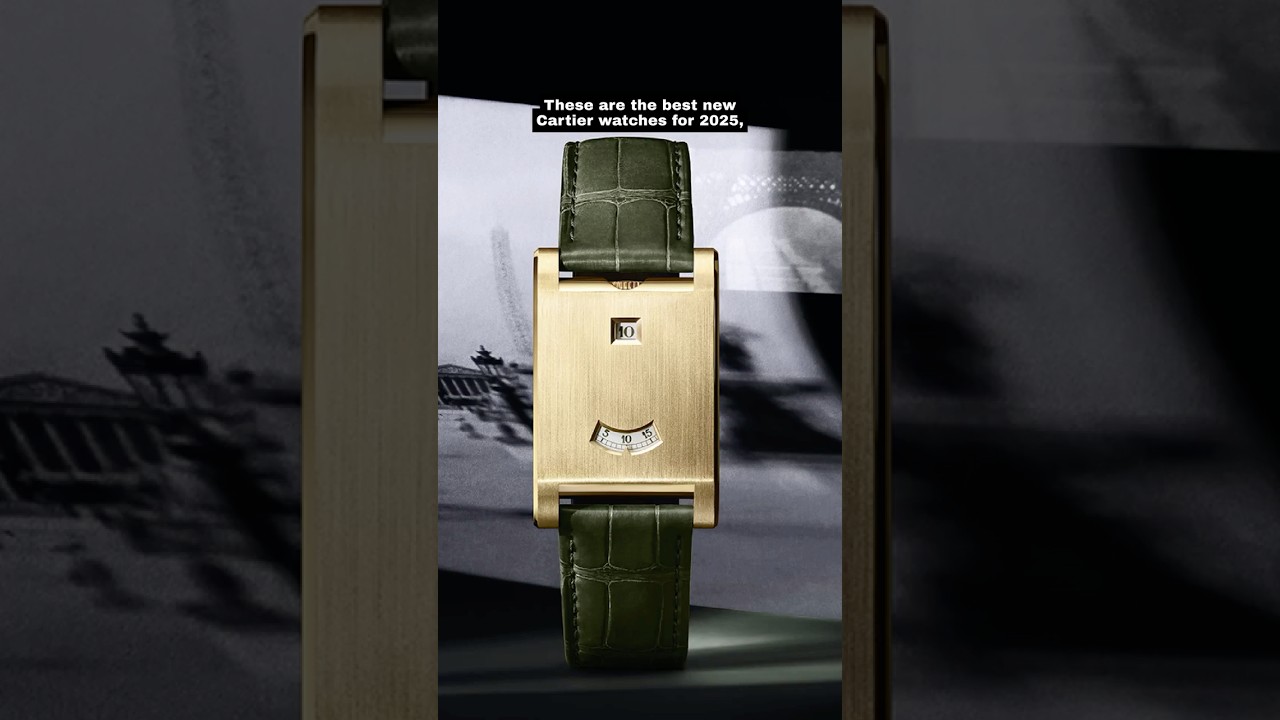 Cartier Watches Redefined: 2025 Tank Models are HERE!