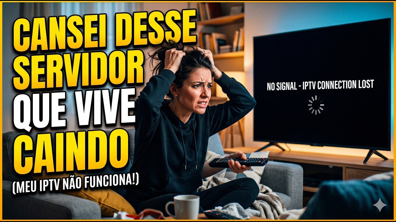 IPTV TRAVANDO OU FORA DO AR? 🚨 VEJA A SOLU&Ccedil;&Atilde;O AGORA