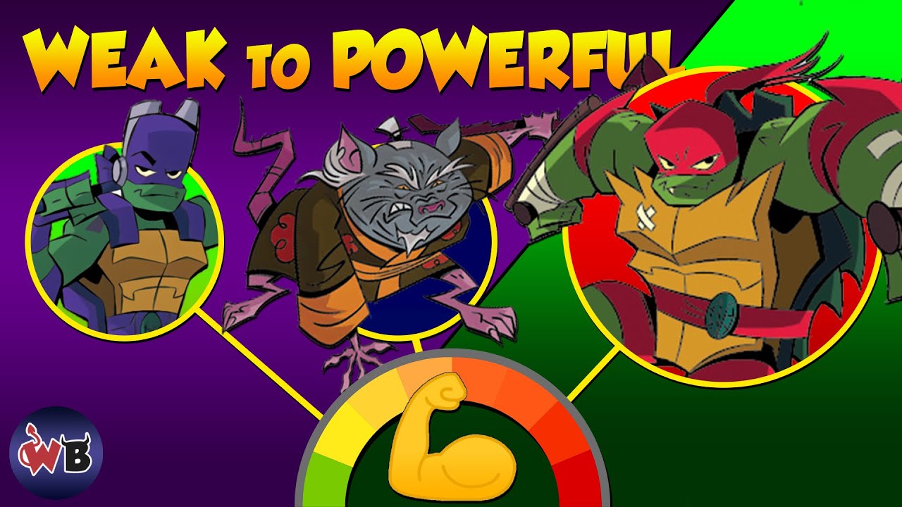 Rise of the Teenage Mutant Ninja Turtles: Weak to Powerful 🐢💪