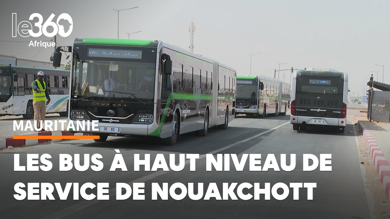 Nouakchott. Climatisés, rapides, confortables: bienvenue à bord des bus à haut niveau de service