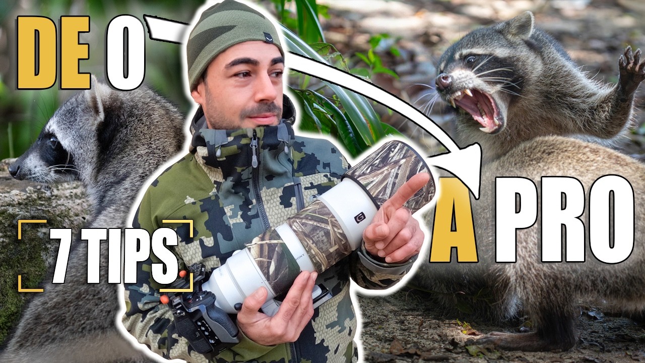 7 TIPS FOTOGRAFICOS de FAUNA que necesitas | Para subir de Nivel |