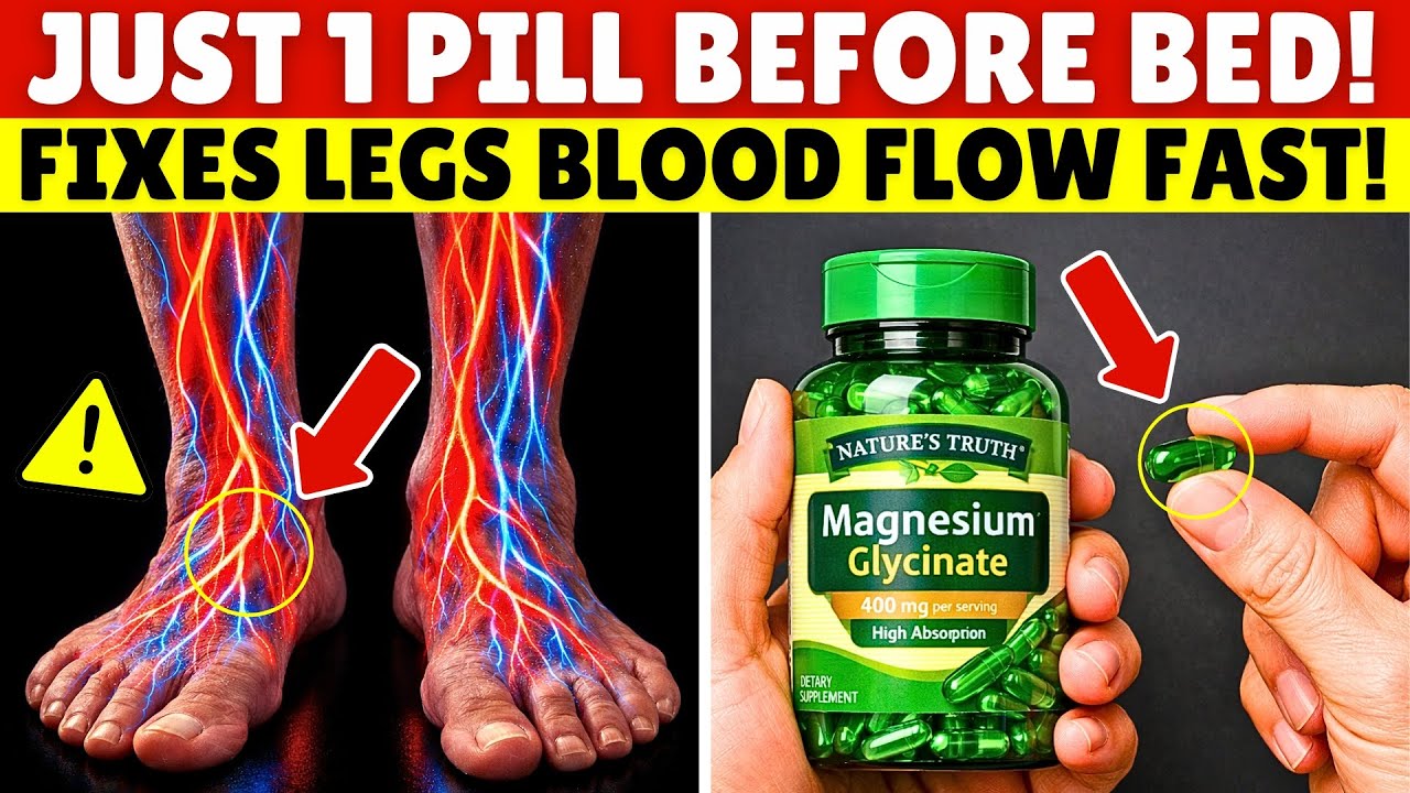 SENIORS, Say GOODBYE to Swollen Legs with THIS #1 Vitamin - Works in Days! | Senior Health Tips