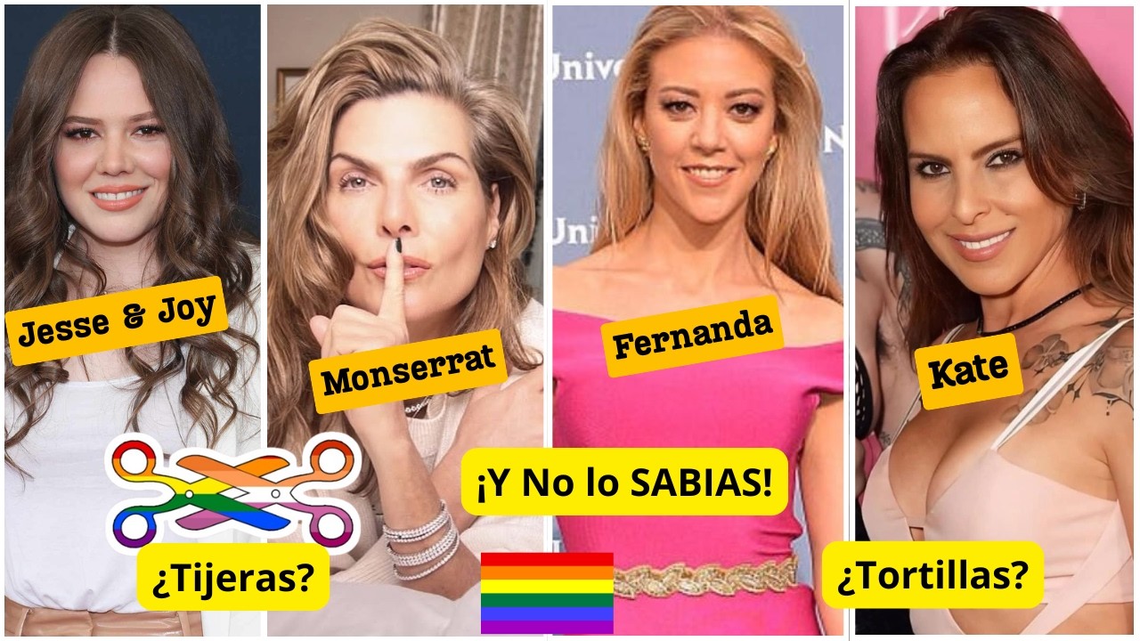 10 FAMOSAS Mexicanas Que son LESBIANAS y No Lo SABIAS 2026
