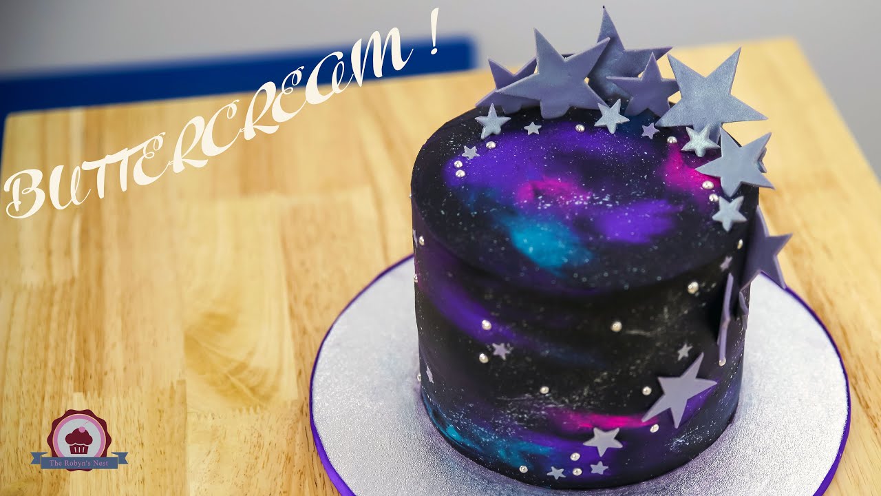 Торт «Галактика» с масляным кремом