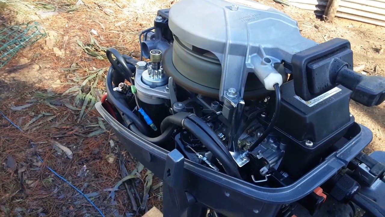 DIY Yamaha 8hp 2 Stroke Outboard ELECTRIC START
