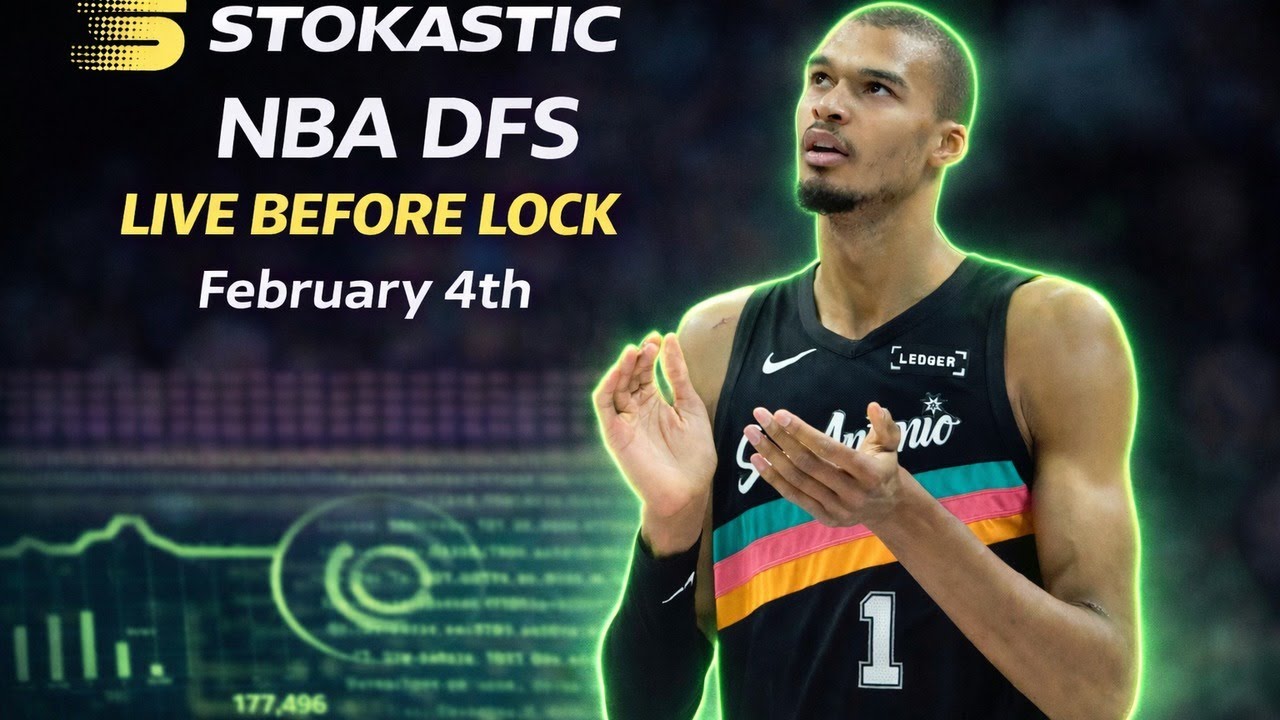 NBA DFS Live Before Lock (Wednesday 2/4/26) | DraftKings & FanDuel NBA Lineups