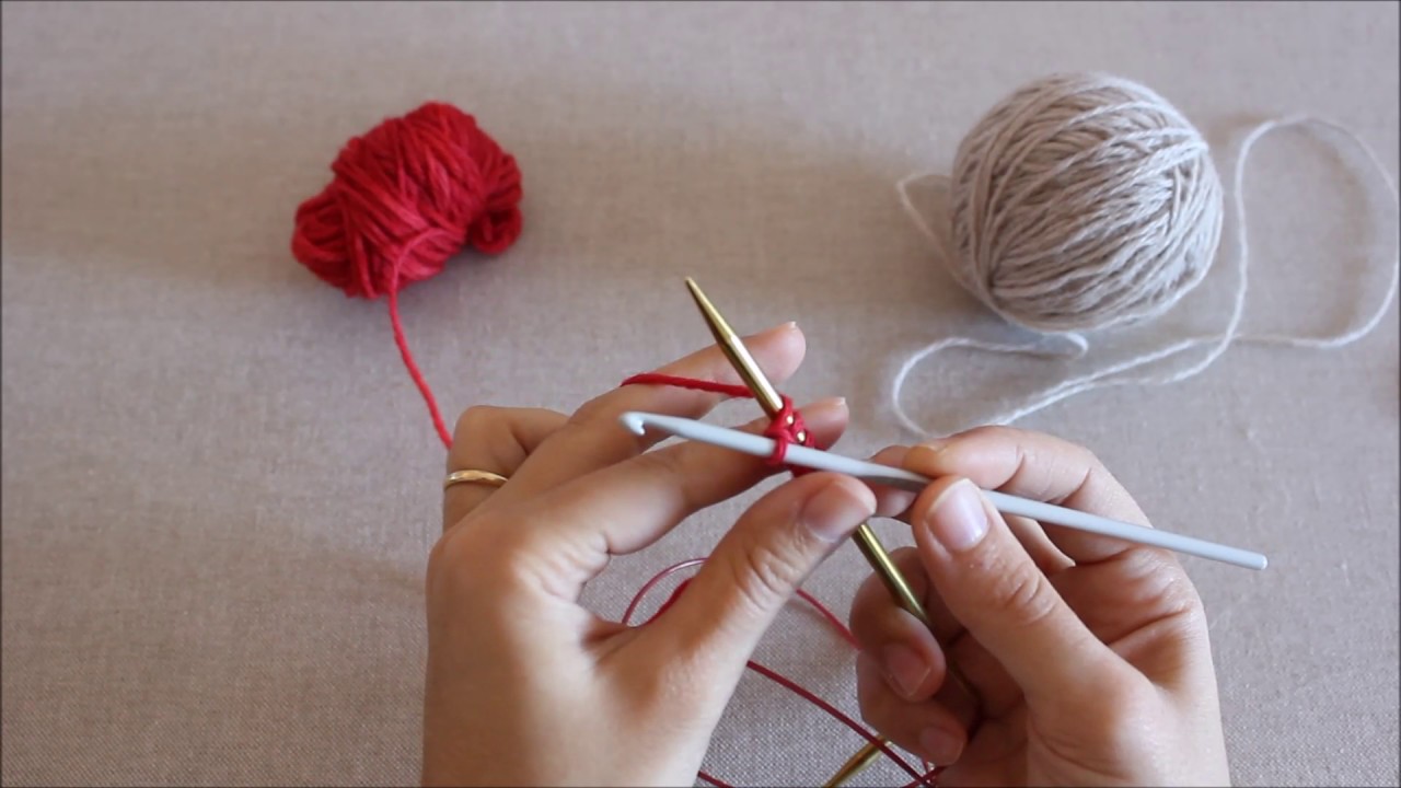 Querido Tricot - Montagem provisória em crochet (crochet provisional cast-on)