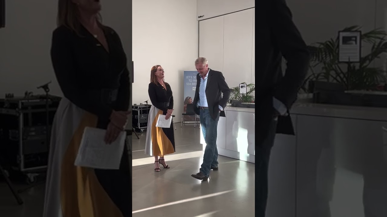 Interview by Sarah Parish for the Hares of Hampshire unveiling of my Monumental Hares 2021