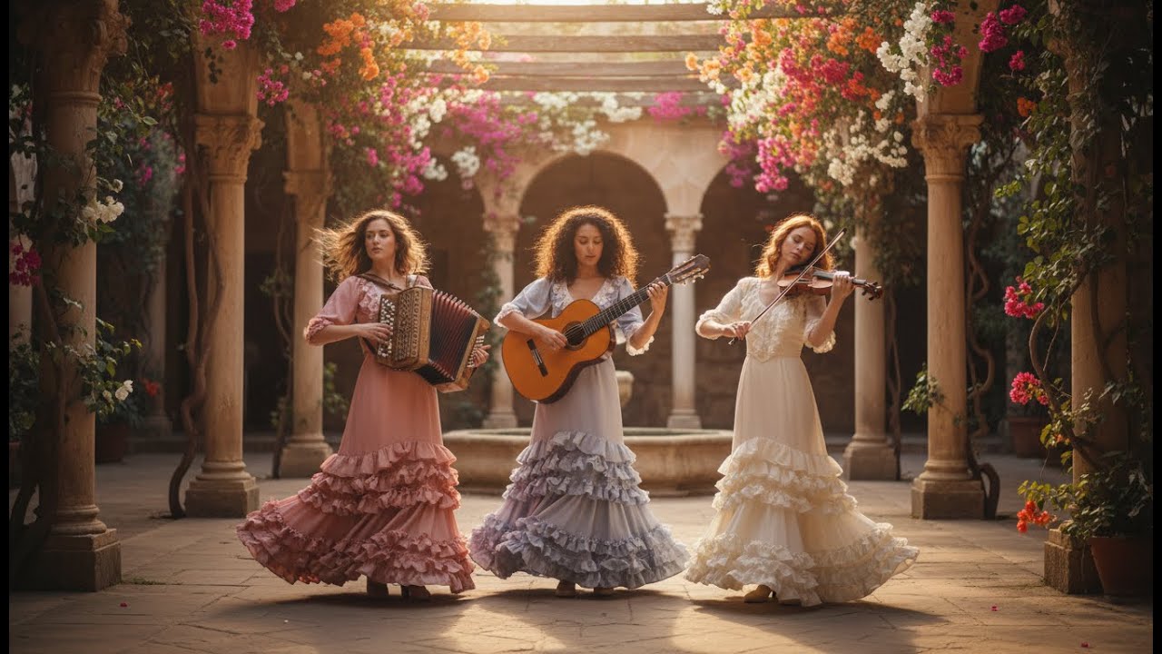 Echoes of the Spanish Sun: Flamenco Fusion in Serenity | Peaceful Instrumental Guitar
