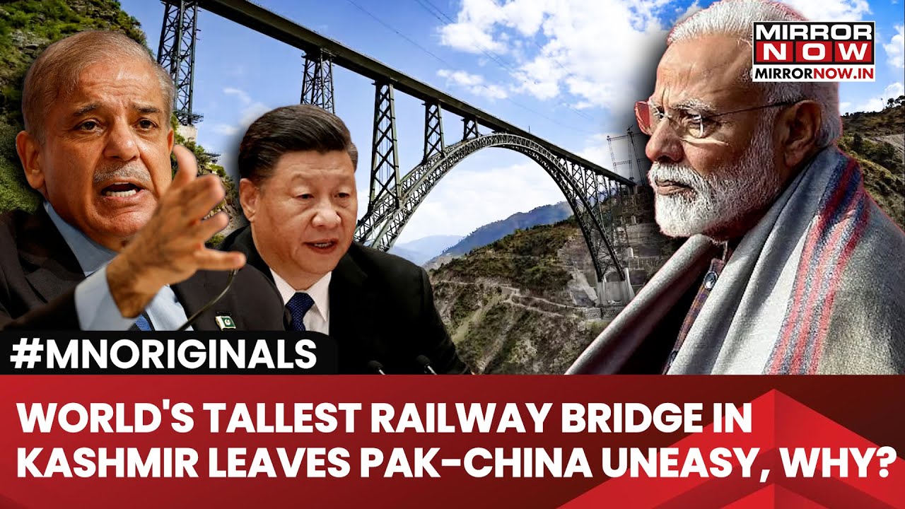 PM Modi Inaugurates World's Tallest Railway Bridge In Kashmir, But Why Are Pakistan & China Worried?