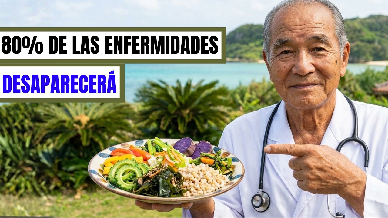 El médico más antiguo de Okinawa. Come esto todos los días y vivirás 100 años.