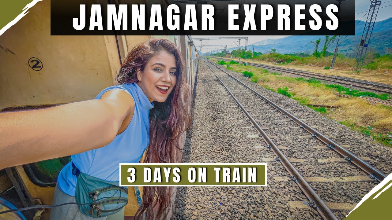 Ep 13 - Jamnagar Express ( Tour of Western Ghats ⛰️🫢) #train #trainjourney