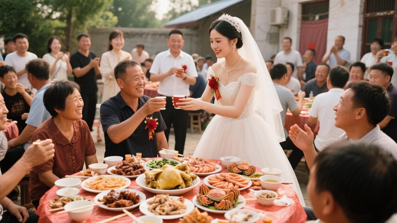 来徐州粉丝家搂1000一桌的大席～很有特色的传统婚礼，我实名羡慕了！#农村大席菜太丰盛了【我是忐忑妞】