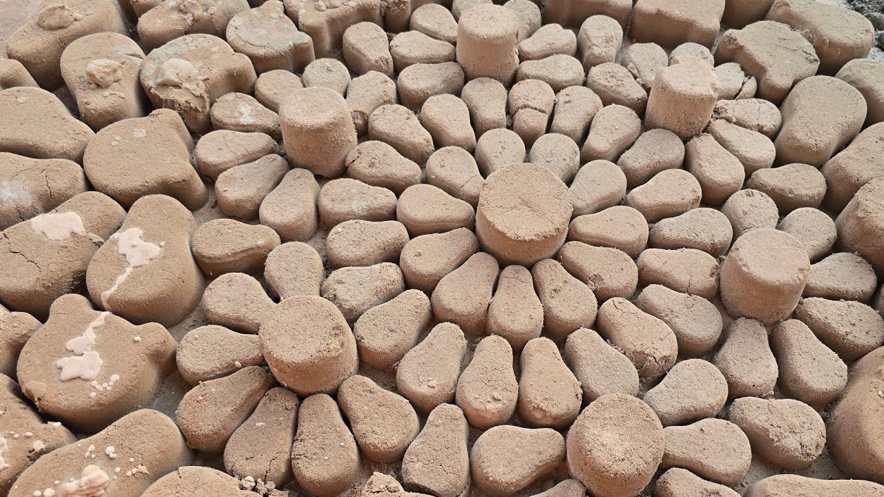 NEW: Special Video for My Friend @rmasmr5499 ❤️ Reform Texture Dry Floor Clay Pot Crumbling