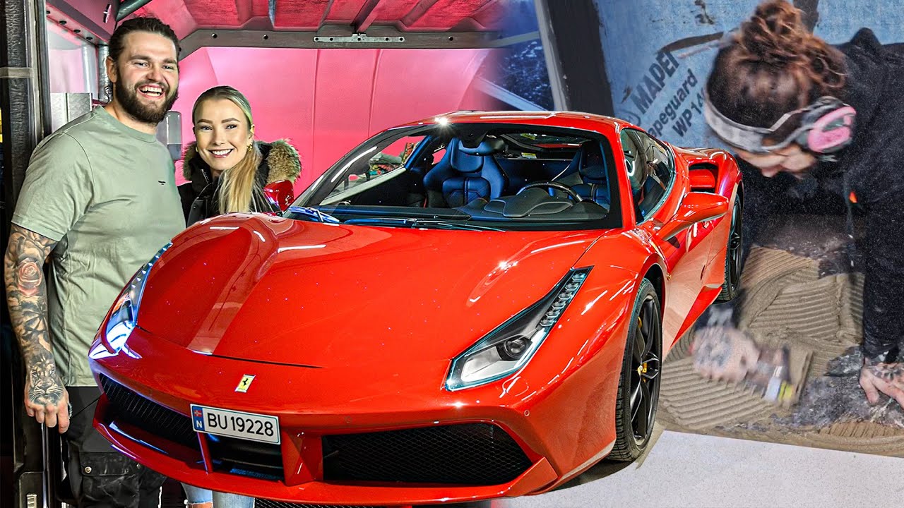 Kjøpte Ferrari i skjul!
