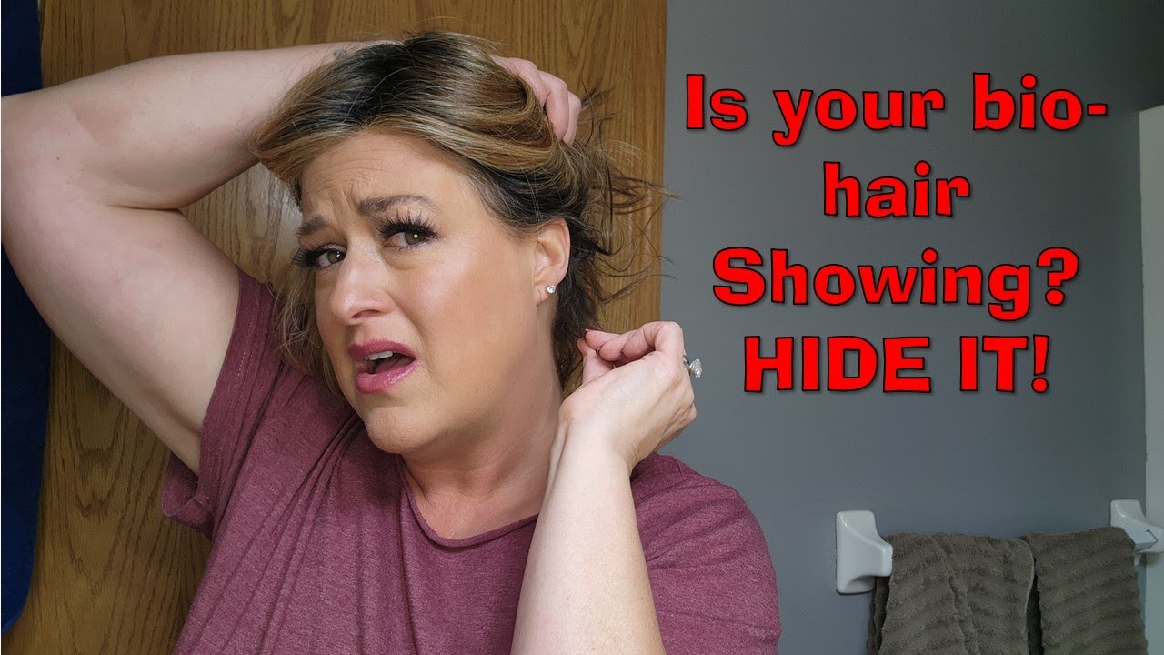 TIP TUESDAY: Does you bio hair stick out of you wig? HIDE IT with a WIG GRIP!! #wigtips #wigtutorial