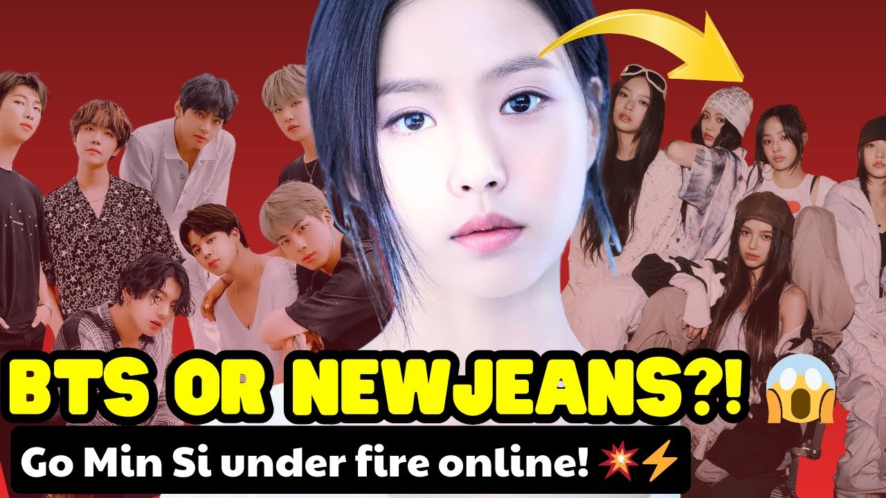 Massive Backlash Against Go Min Si: Just for Choosing NewJeans Over BTS? 😱💔