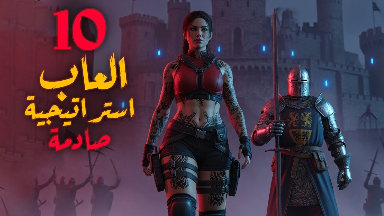 10 أضخم لعبة استراتيجية موبايل جديدة  2025! 🤯 | العاب عالم مفتوح |العاب استراتيجية مجانية