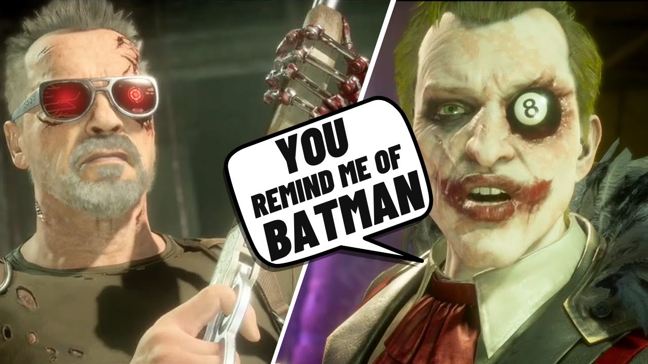 You remind me of, BATMAN | MK11 Terminator INTROs EarthRealmers  |