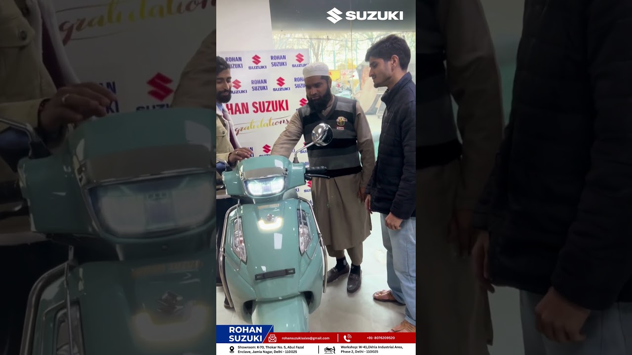 New Suzuki Access 125 Delivered 🚀 | Rohan Suzuki