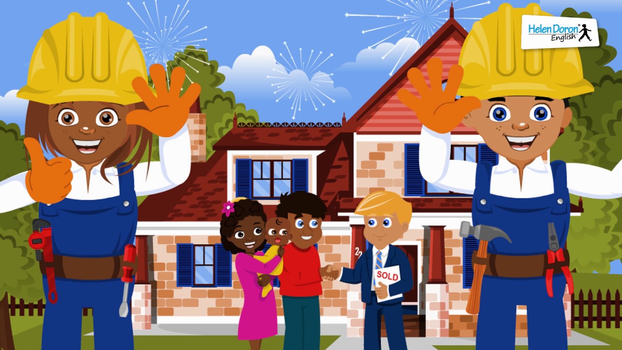 Build the House | Learn English Easily| Helen Doron Song Club