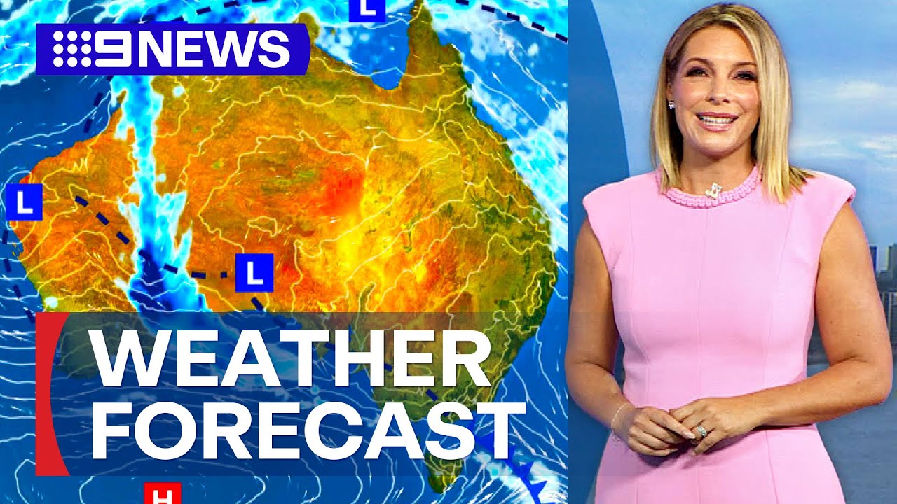 Australia Weather Update: Hot and sunny conditions expected | 9 News Australia