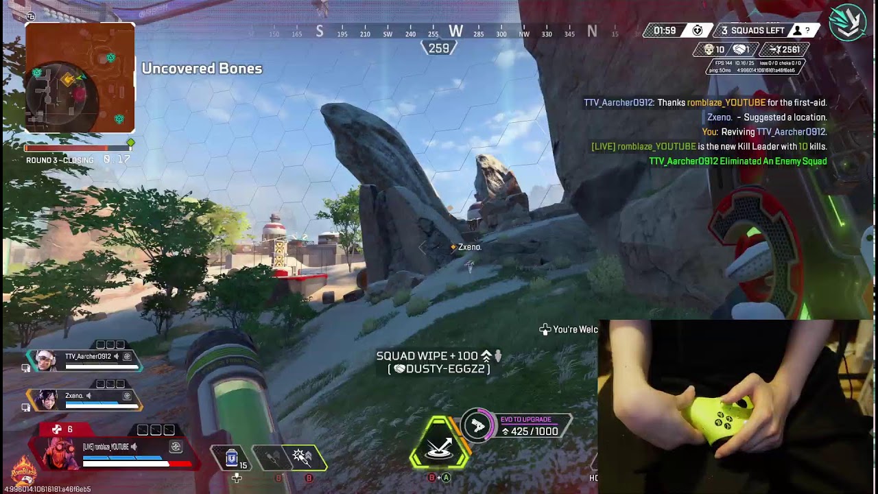 LIVE  CARRYING APEX PREDS ONE HAND/ FREE GIVEAWAY 4070SUPER GPU