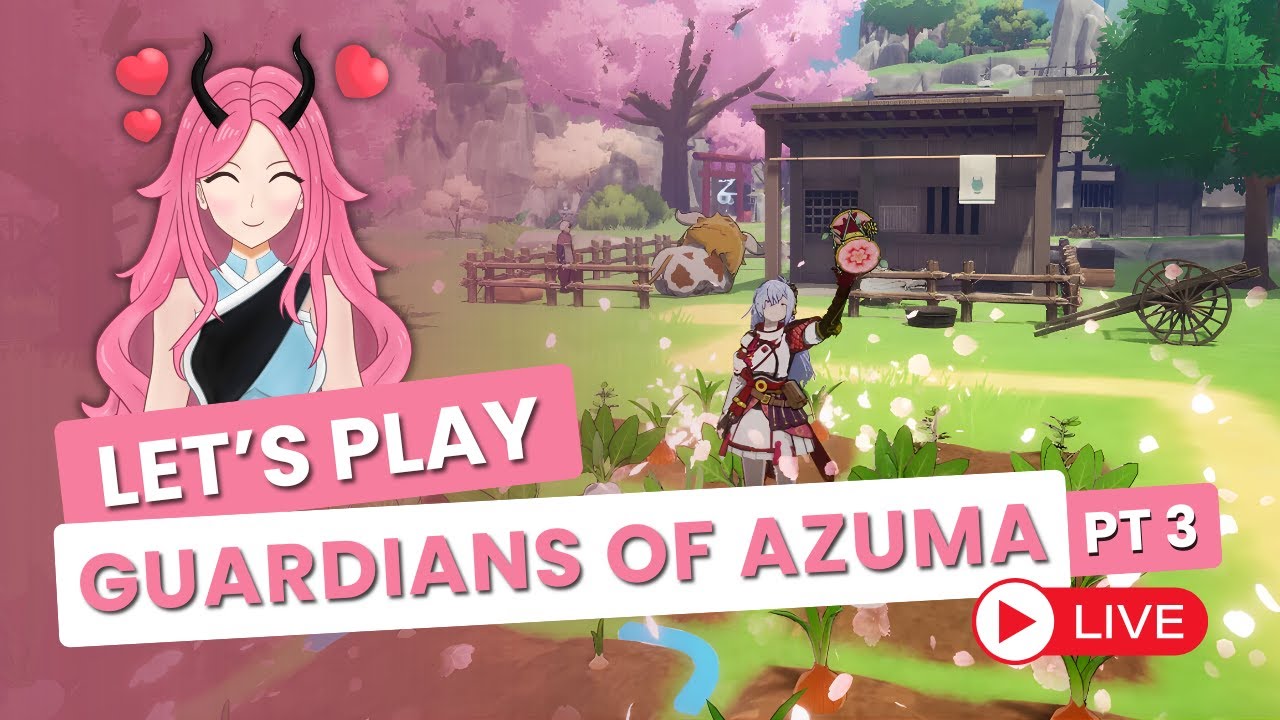 What Lies in the Valley? 🌸 | Let's Play: Rune Factory Guardians of Azuma Pt 3