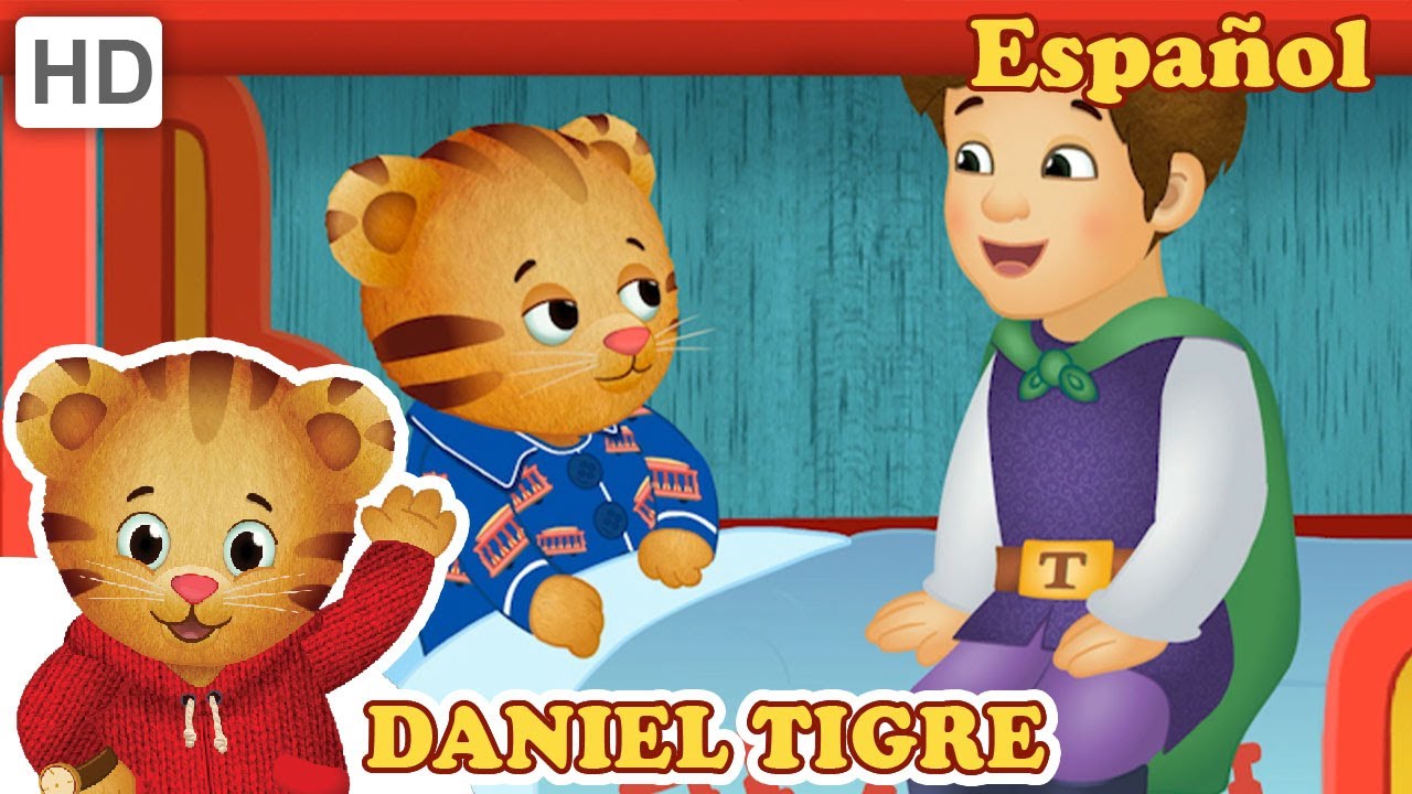 Daniel Tigre en Español 👶 La Niñera de Daniel y Daniel Va a la Escuela ✏️ (Episodios Completos)