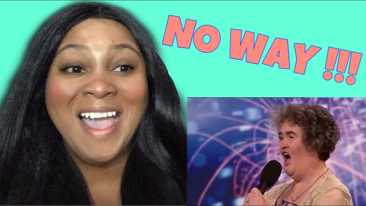 First Time Hearing - Susan Boyle - I DREAMED A DREAM - Britains Got Talent REACTION!!!