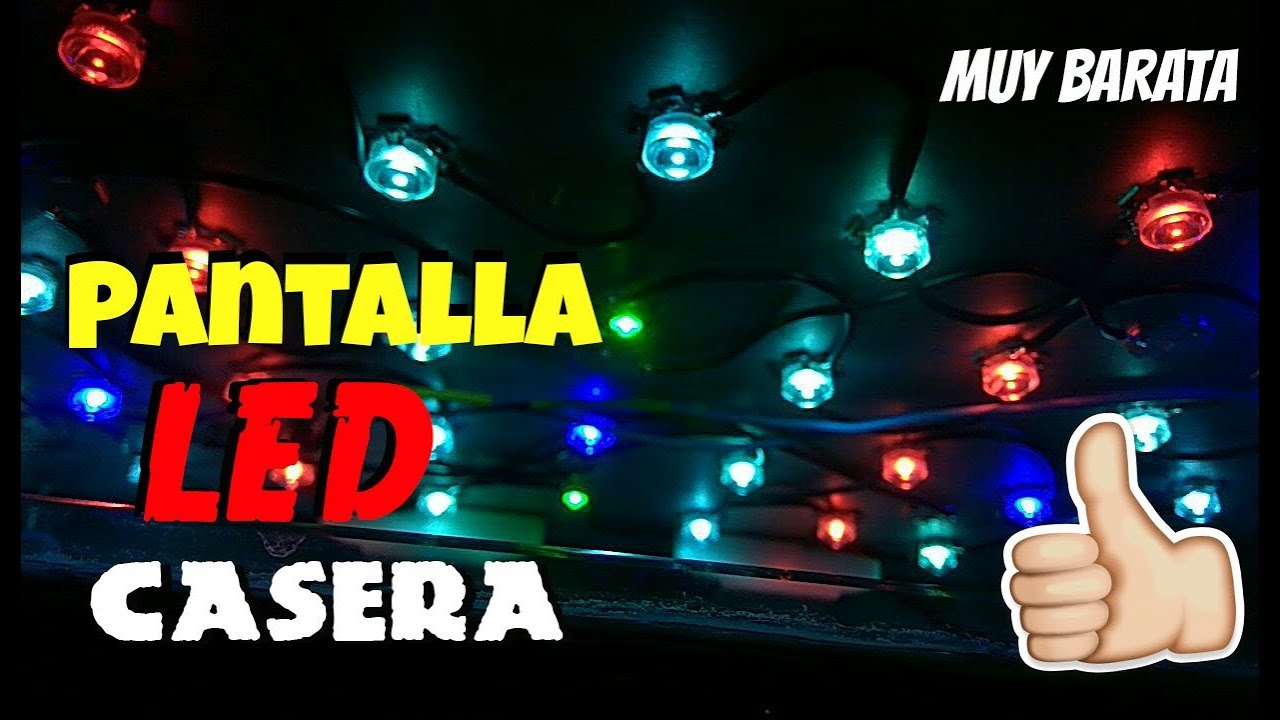 Cómo HACER BUENA PANTALLA LED CASERA para ACUARIOS MUY BARATA |HD|