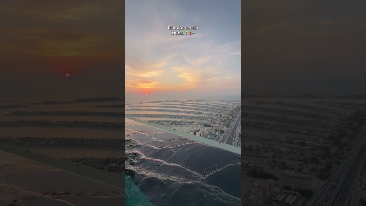 The Amazing Dubai Palm Jumeirah🇦🇪| #burjkhalifa #travel #dubaiattractions #palmjumeirah #palmdubai