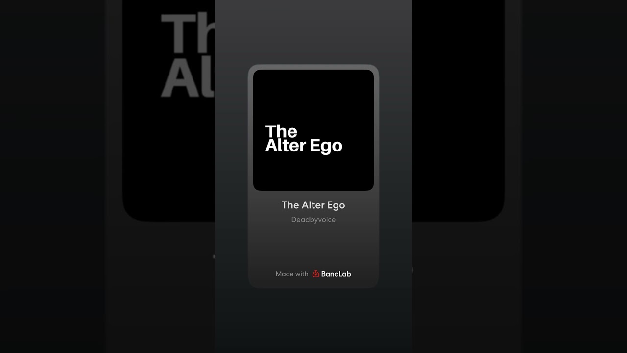 Deadbyvoice- The Alter Ego (official audio)