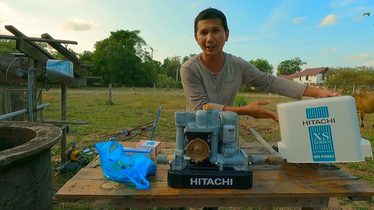 How to install a water pump | Hitachi 300W WM-P300XS