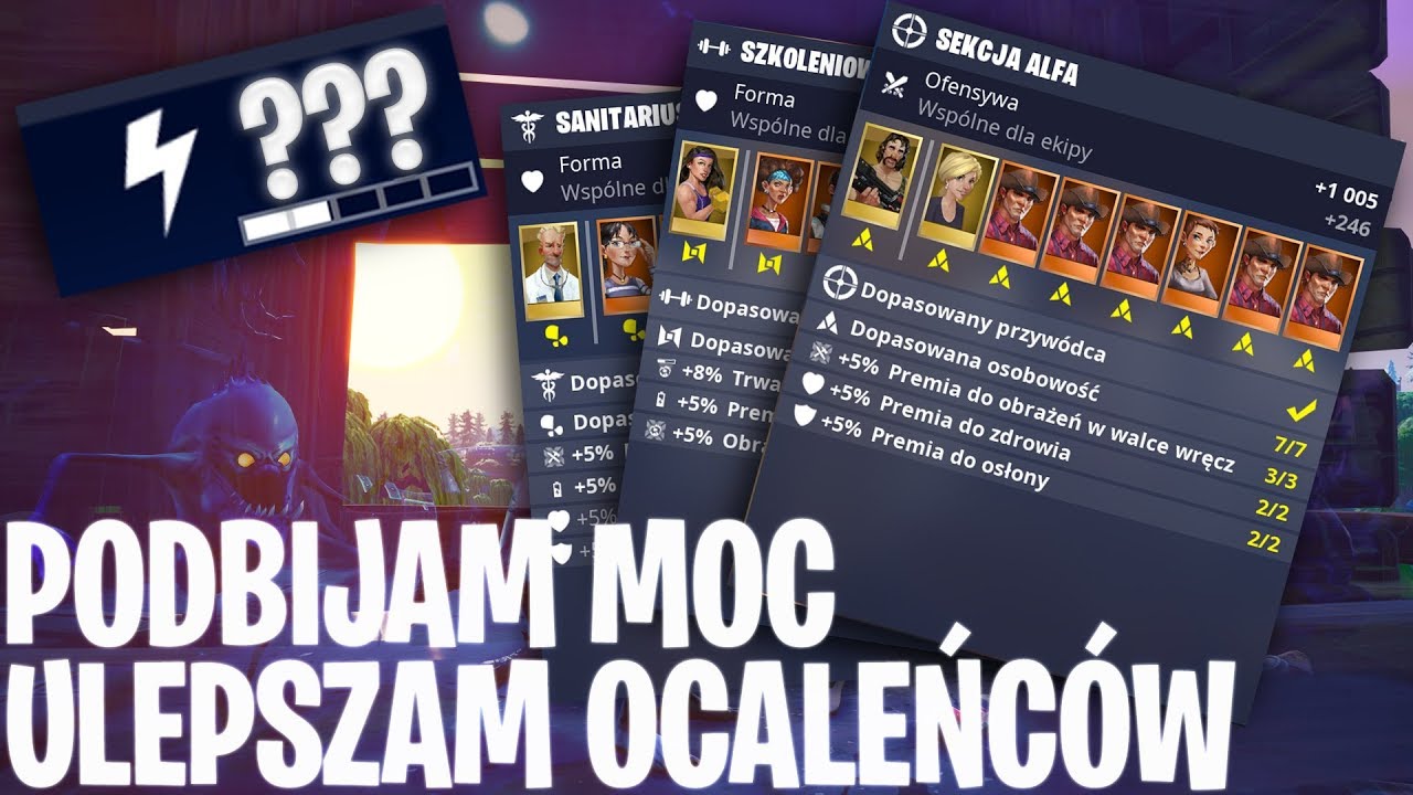 Jak najszybciej zwiększyć moc w Ratowaniu Świata - (15 MLN PD, ZASOBY, OCALEŃCY)
