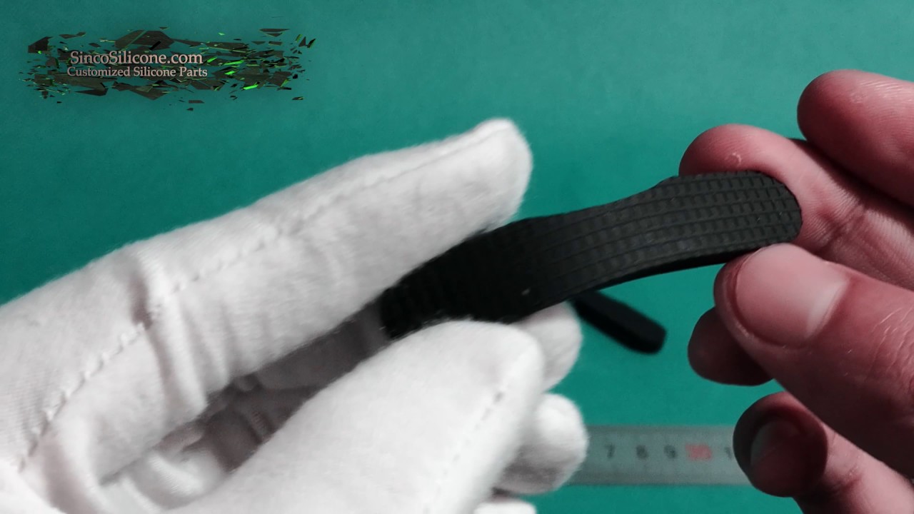 Textured, Anti Slip, Non Skid Silicone Rubber parts - made by sincosilicone