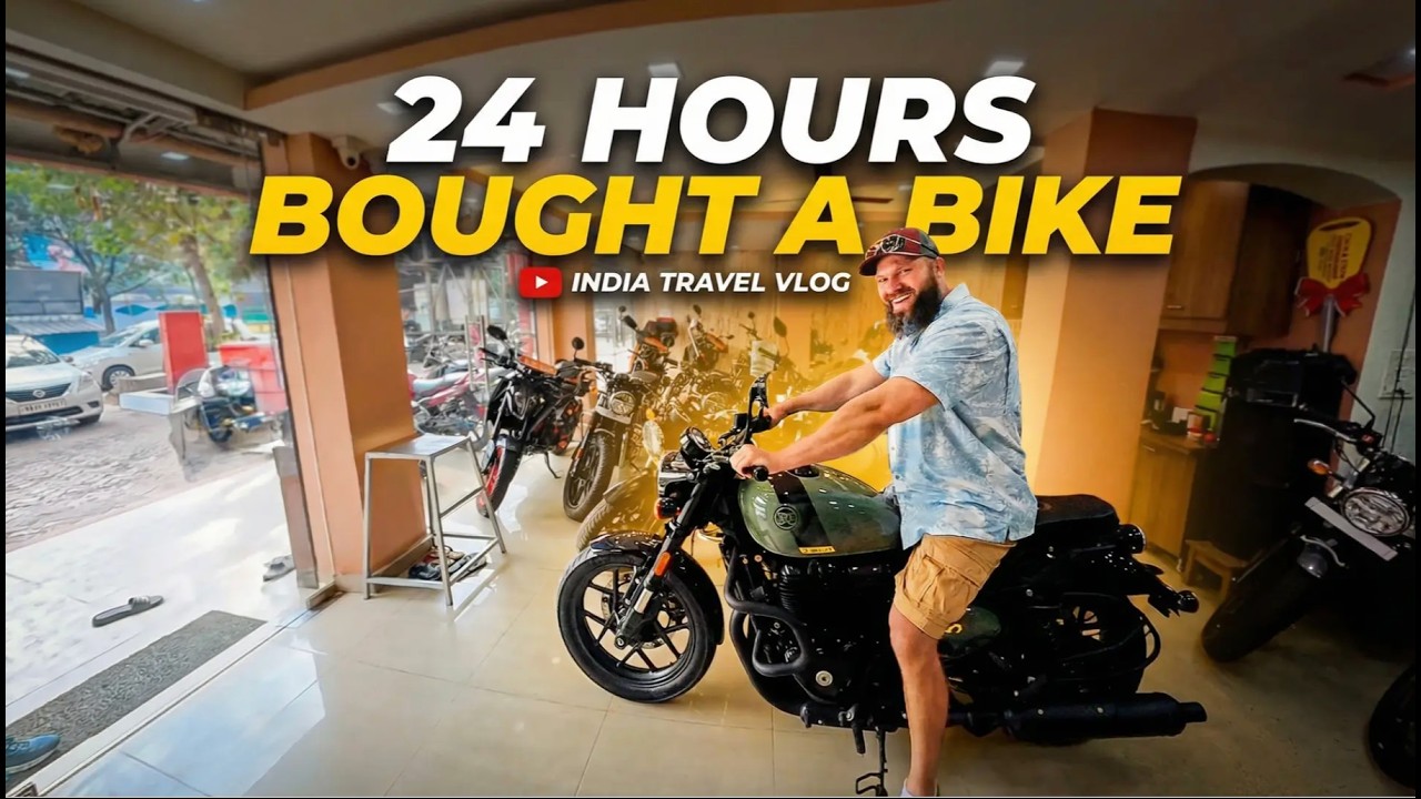 First 24 Hours in Kolkata: I Bought a Motorcycle