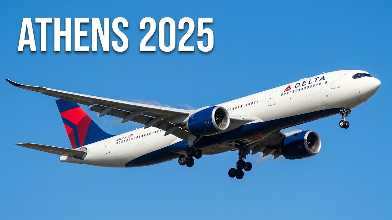 Close Up Landings @ Athens International Airport | Planespotting 2025