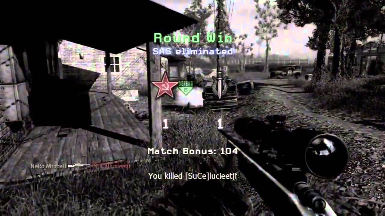 EPIC COD4 TRICKSHOT!