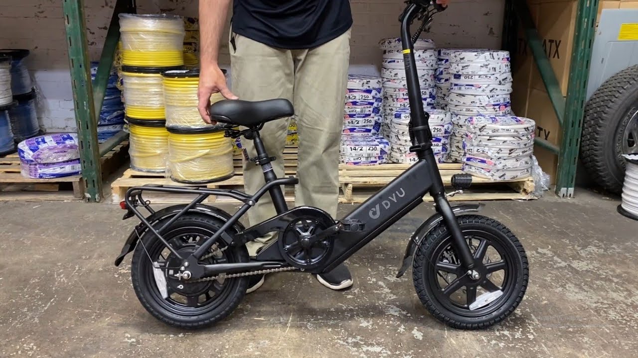 DYU C3 Folding Electric Bike Unboxing