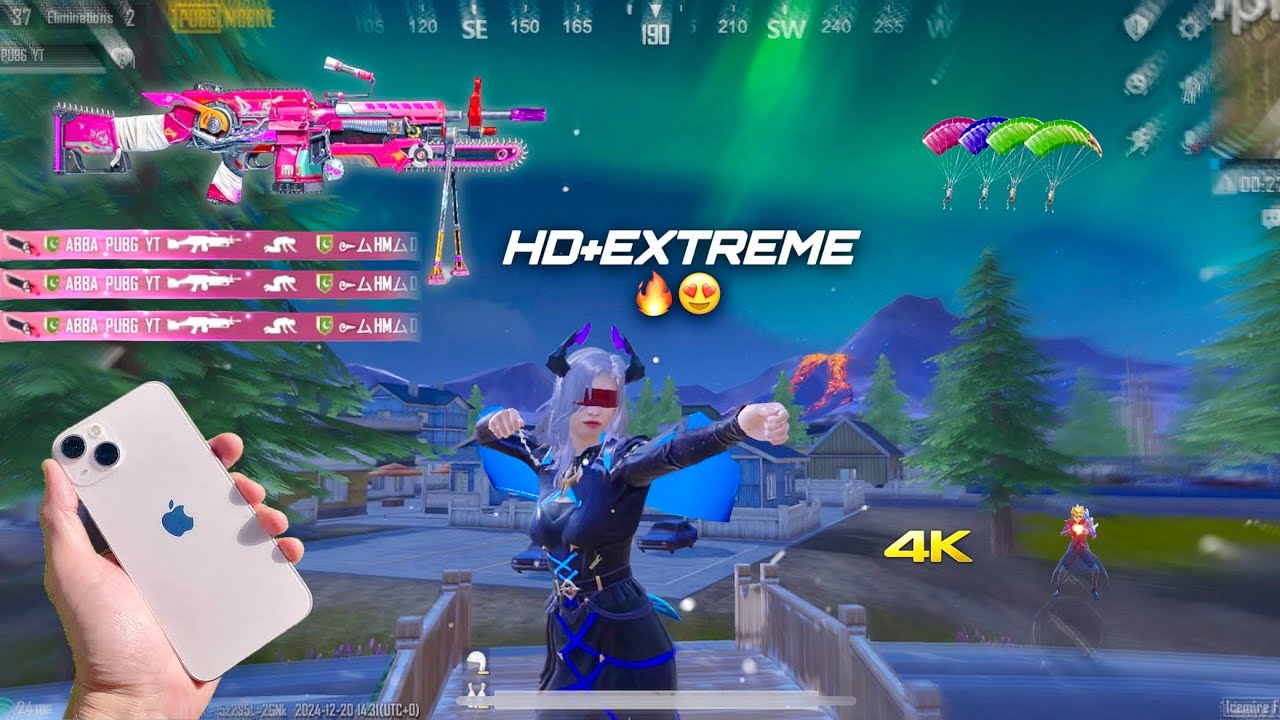 iPhone 13 HD+Extreme Graphics 🔥 PUBG Test 2025 😍/ LIVIK Best Gameplay!