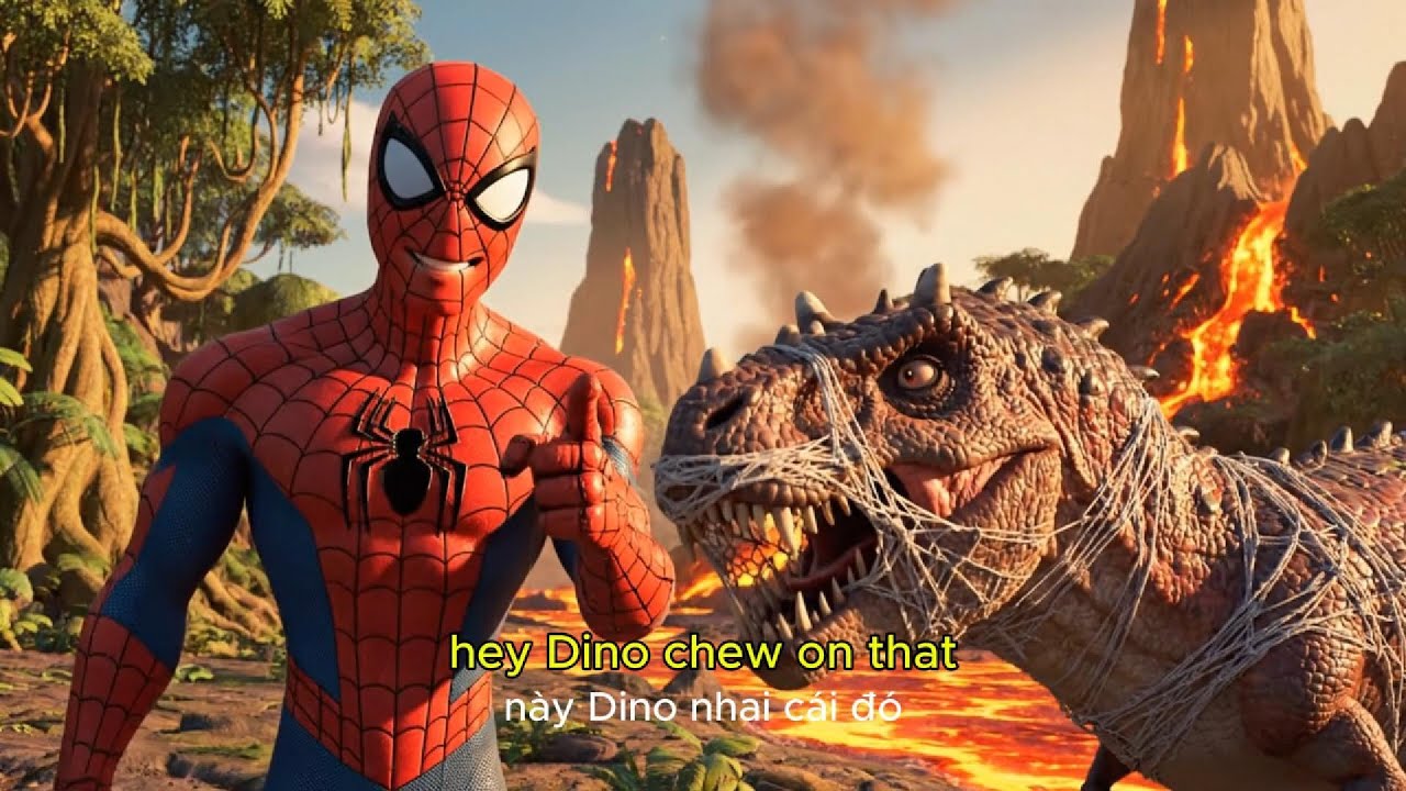 Spider-Man: Lost in the Age of Dinosaurs 🕷️🦖 | Epic Survival Adventure - Zuzu Land